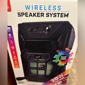 Wireless Speaker System - Black
